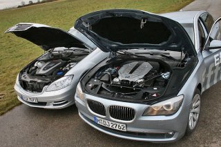  Гибридная версия BMW 7 продолжает тестироваться