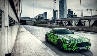 Частично раскрыта внешность суперкара Mercedes-Benz AMG GT