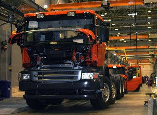 Scania может приостановить производство грузовиков в России