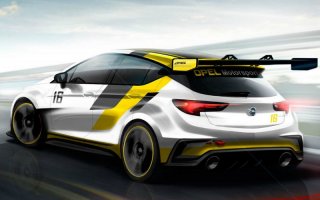 Opel Astra подготовлен к гонкам