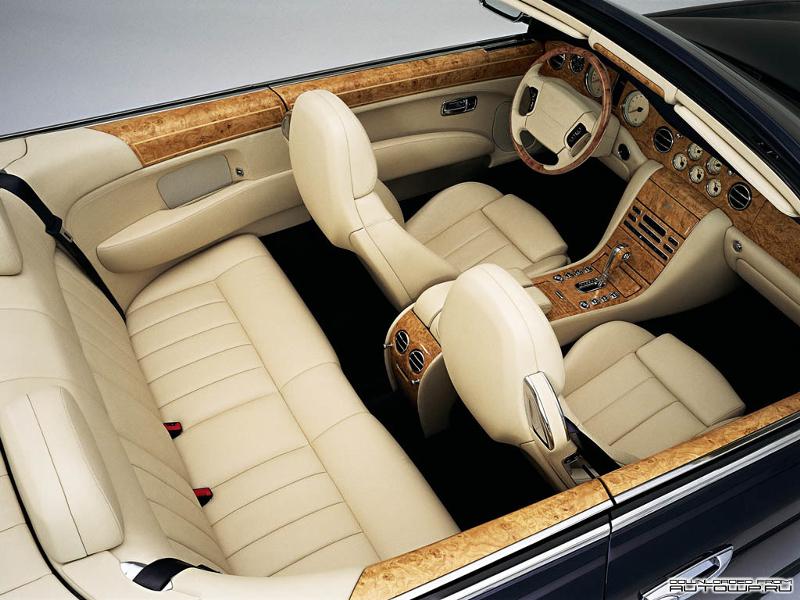 Интерьер Bentley Arnage Drophead Coupe '2005–н.в.