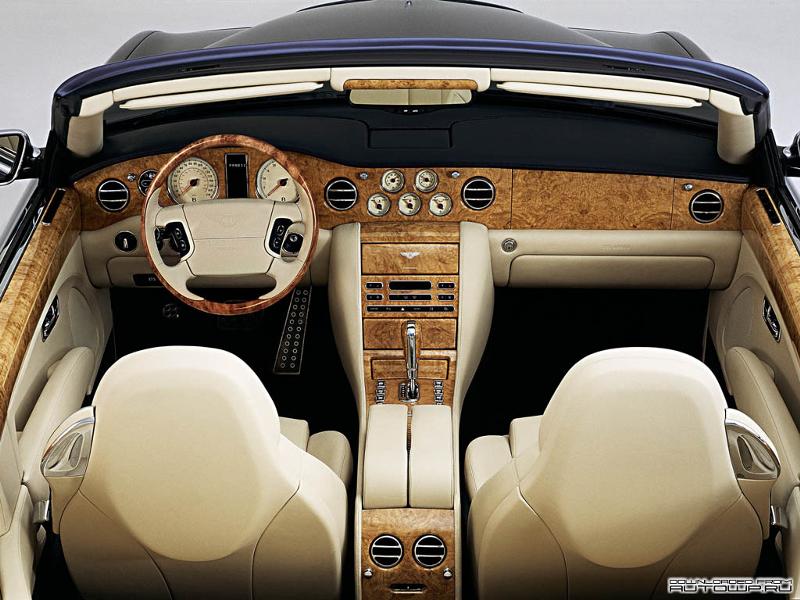 Интерьер Bentley Arnage Drophead Coupe '2005–н.в.