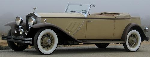 Rolls-Royce Phantom II Croyden convertible coupe (1931)