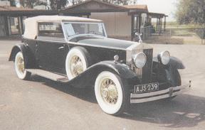 Rolls-Royce Phantom II Croyden convertible coupe (1932)