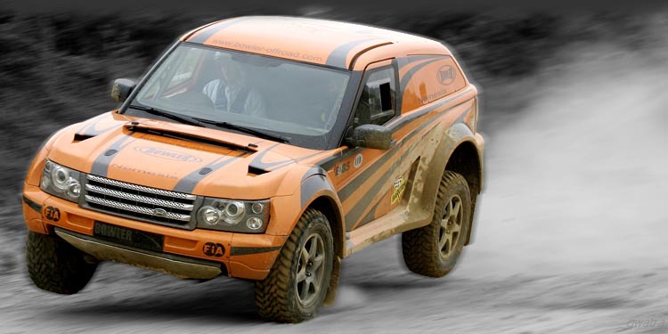 Раллийный Land Rover