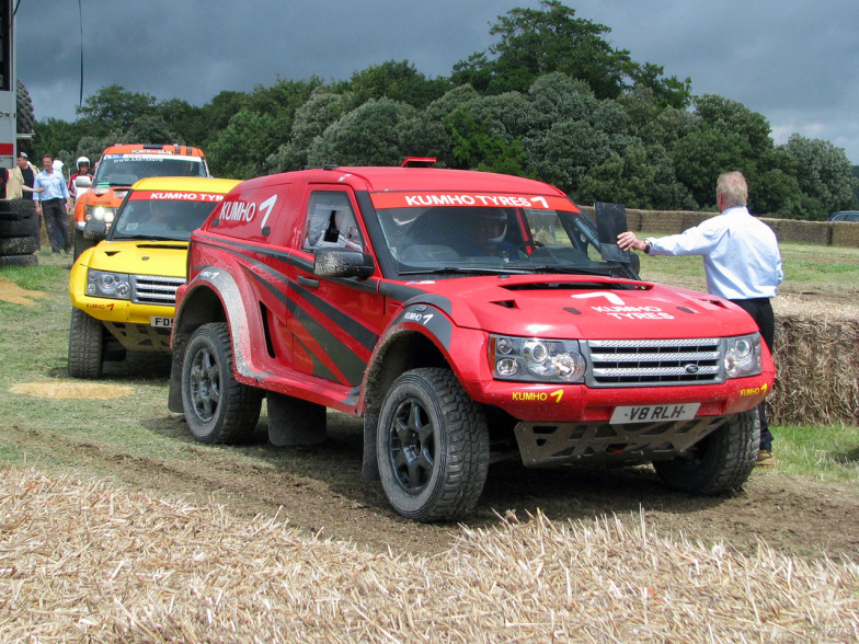 Раллийный Land Rover
