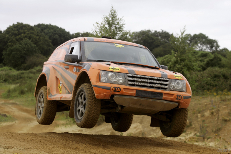 Раллийный Land Rover